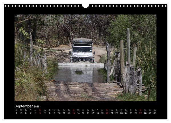 Produktbild: Land Rover Defender - Unterwegs in Afrika (Wandkalender 2026 DIN A3 quer), CALVENDO Monatskalender
