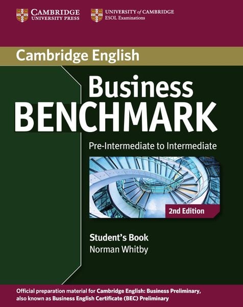 Business Benchmark 2nd Edition. Student's Book BEC Pre-intermediate/Intermediate B1, Taschenbuch von , Klett Sprachen GmbH, 978-3-12-540310-9