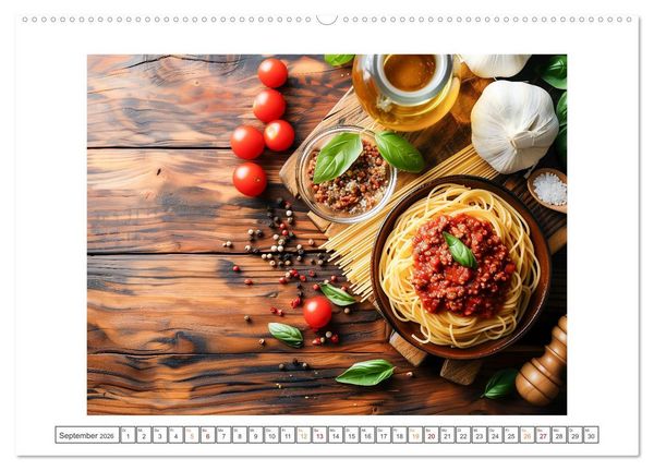 Produktbild: Mediterrane K&uuml;che (Wandkalender 2026 DIN A2 quer), CALVENDO Monatskalender