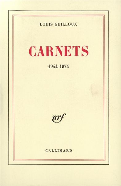 Produktbild: Carnets: 1944-1974