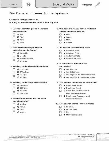 Produktbild: 100 x Allgemeinwissen