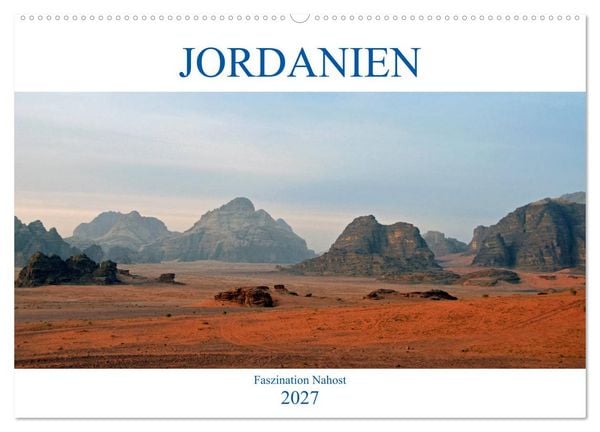 Produktbild: JORDANIEN, Faszination Nahost (Wandkalender 2027 DIN A2 quer), CALVENDO Monatskalender
