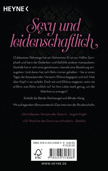 Produktbild: Rehvenge & Ehlena / Black Dagger Sonderausgabe Band 7
