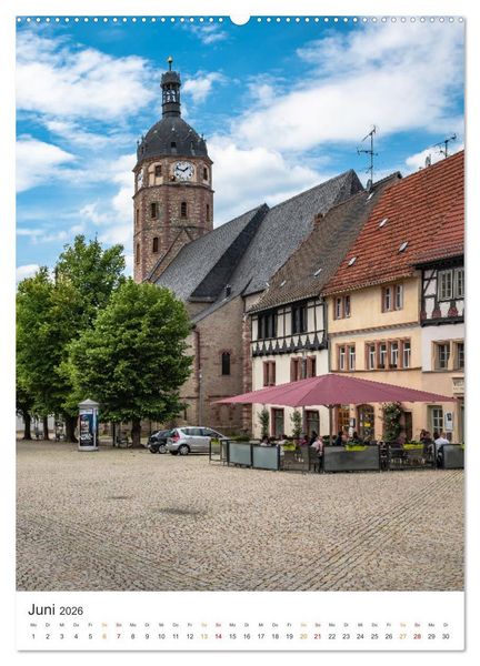 Produktbild: Die Stadt Sangerhausen (hochwertiger Premium Wandkalender 2026 DIN A2 hoch), Kunstdruck in Hochglanz
