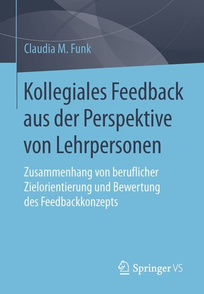 Produktbild: Kollegiales Feedback aus der Perspektive von Lehrpersonen