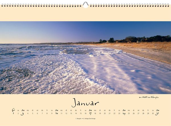 Produktbild: Sylt-die Insel 2027 Panoramakalender