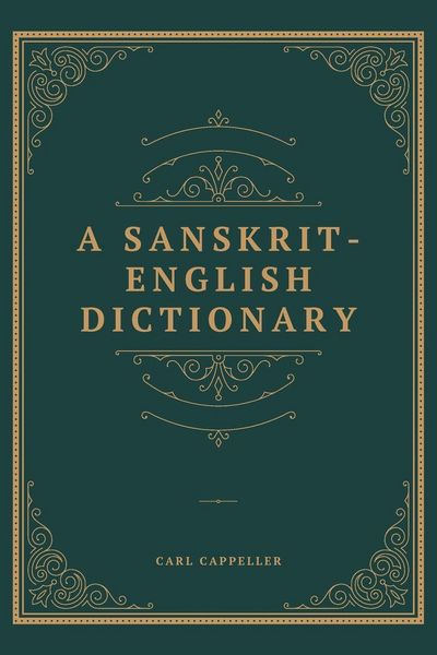 Produktbild: A Sanskrit English Dictionary