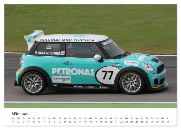 Produktbild: John Cooper Motorsport (Wandkalender 2026 DIN A2 quer), CALVENDO Monatskalender