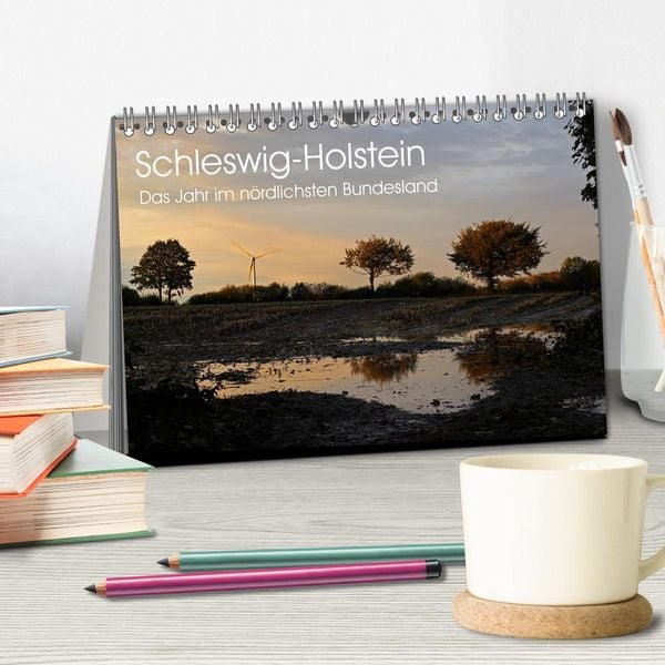 Produktbild: Schleswig-Holstein (Tischkalender 2026 DIN A5 quer), CALVENDO Monatskalender