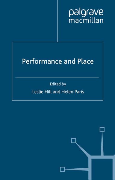 Produktbild: Performance and Place