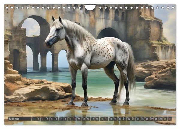 Produktbild: Sch&ouml;ne wilde Mustangs (Wandkalender 2026 DIN A4 quer), CALVENDO Monatskalender