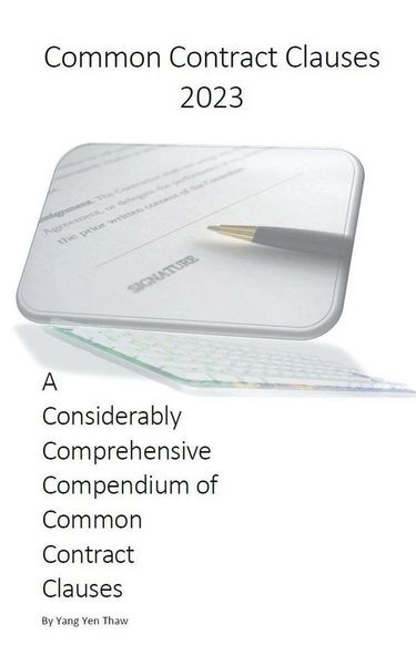 Produktbild: Common Contract Clauses 2023
