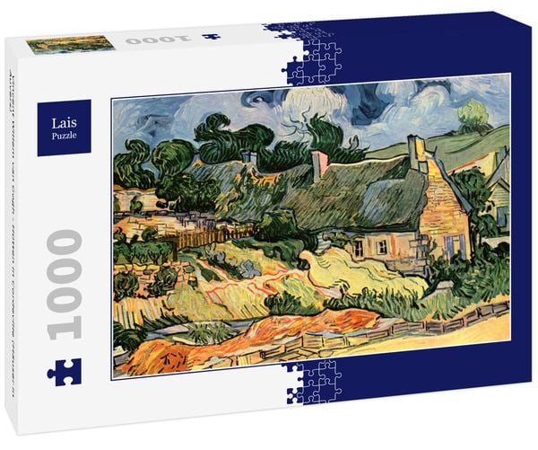 Produktbild: Lais Puzzle Vincent Willem van Gogh - H&uuml;tten in Cordeville (H&auml;user in Auvers) 1000 Teile