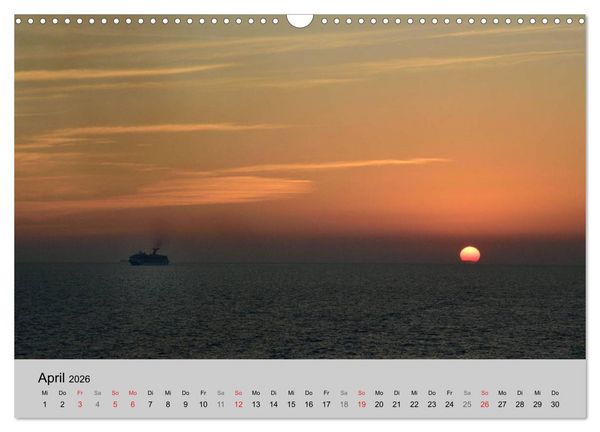 Produktbild: Kreuzfahrt Impressionen (Wandkalender 2026 DIN A3 quer), CALVENDO Monatskalender