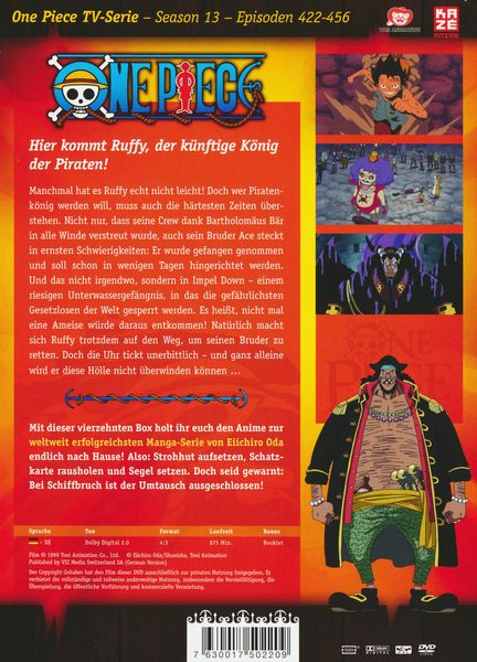 Produktbild: One Piece - TV-Serie Staffel 13/Box 14 [6 DVDs]