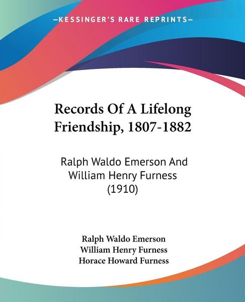 Produktbild: Records Of A Lifelong Friendship, 1807-1882