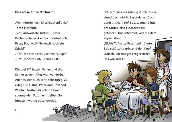 Produktbild: Die drei ??? Kids, B&uuml;cherhelden 2. Klasse, Geheime Flaschenpost