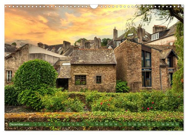 Produktbild: Pont-Aven Bretagne (Wandkalender 2026 DIN A3 quer), CALVENDO Monatskalender