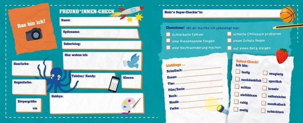 Produktbild: Der ultimative Freundschafts-Check &ndash; Das Freundealbum von Checker Tobi und Checkerin Marina