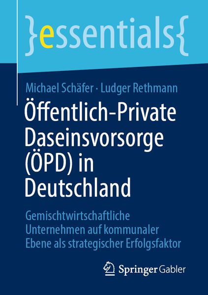 Produktbild: &Ouml;ffentlich-Private Daseinsvorsorge (&Ouml;PD) in Deutschland