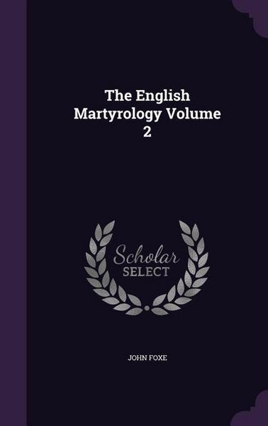Produktbild: The English Martyrology Volume 2