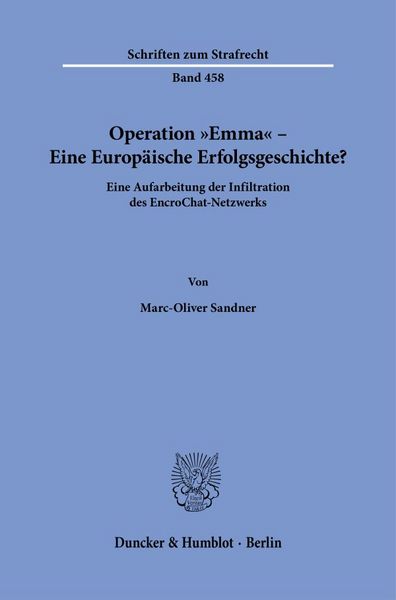 Produktbild: Operation "Emma" &ndash; Eine Europ&auml;ische Erfolgsgeschichte?