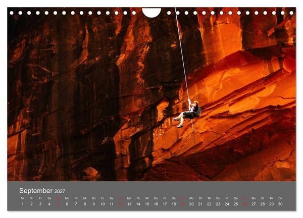 Produktbild: Bergsteigen - Extremsport am Limit (Wandkalender 2027 DIN A4 quer), CALVENDO Monatskalender