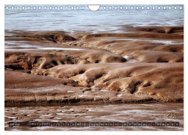 Produktbild: Friesland - Watt und Nordsee / CH-Version (Wandkalender 2026 DIN A4 quer), CALVENDO Monatskalender
