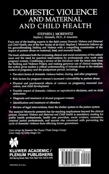 Produktbild: Domestic Violence and Maternal and Child Health