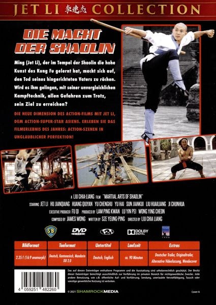 Produktbild: Die Macht der Shaolin - Cover A (uncut)