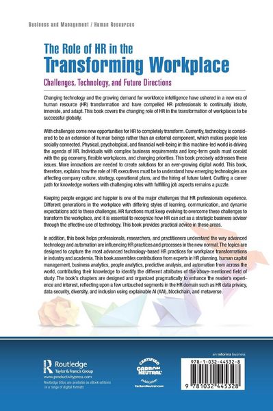 Produktbild: The Role of HR in the Transforming Workplace