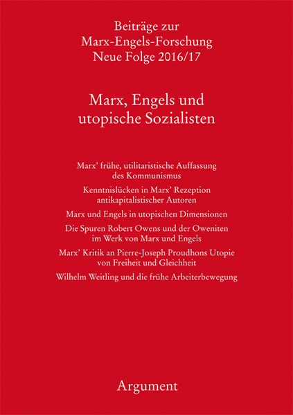 Produktbild: Marx, Engels und utopische Sozialisten