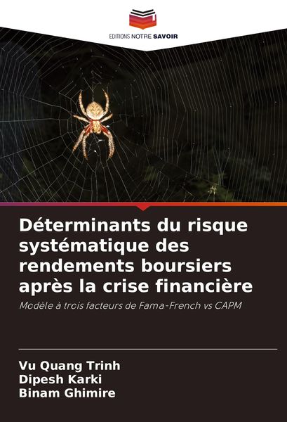 Produktbild: D&eacute;terminants du risque syst&eacute;matique des rendements boursiers apr&egrave;s la crise financi&egrave;re