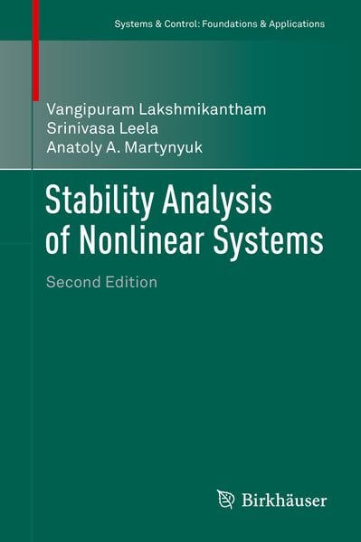 Produktbild: Stability Analysis of Nonlinear Systems