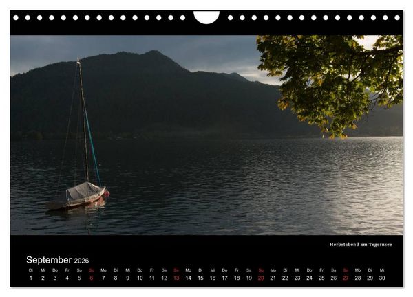 Produktbild: Unterwegs auf dem Maximiliansweg (Wandkalender 2026 DIN A4 quer), CALVENDO Monatskalender