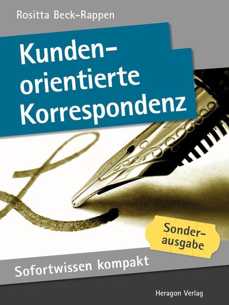 Produktbild: Sofortwissen kompakt: Kundenorientierte Korrespondenz