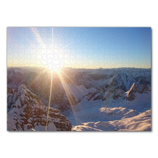 Produktbild: Lais Puzzle Sonnenaufgang Zugspitze 500 Teile