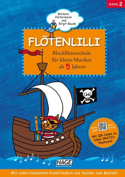 Produktbild: Flötenlilli - Blockflötenschule, Band 2