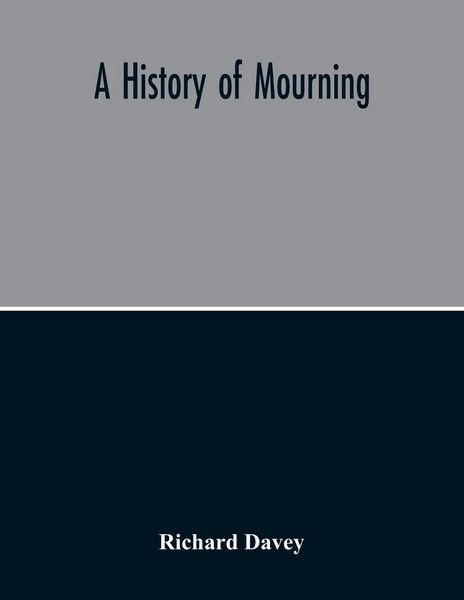 Produktbild: A History Of Mourning