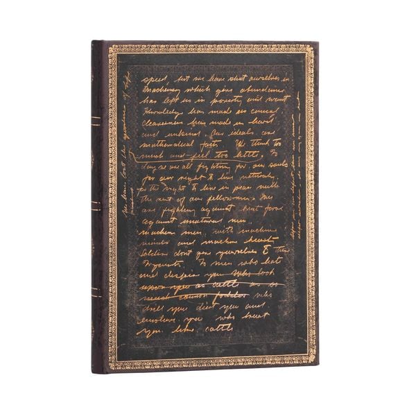 Produktbild: Hardcover Notizbuch Hommage an Charlie Chaplin, Midi, Liniert