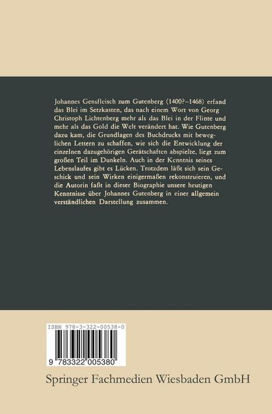 Produktbild: Johannes Gutenberg