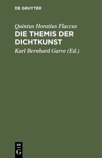 Produktbild: Die Themis der Dichtkunst