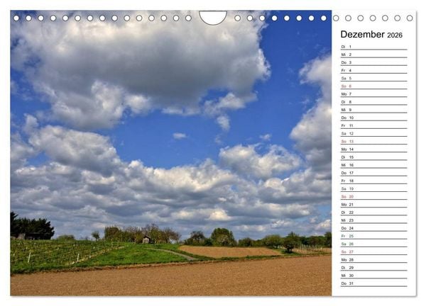 Produktbild: Landschaften des Kraichgaus (Wandkalender 2026 DIN A4 quer), CALVENDO Monatskalender