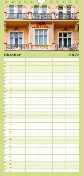 Produktbild: Familienplaner Kurort Karlsbad (Wandkalender 2022 , 21 cm x 45 cm, hoch)