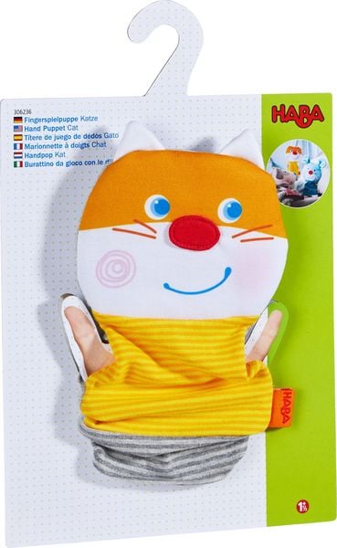Fingerspielpuppe Katze