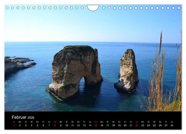 Produktbild: LIBANON 2026 (Wandkalender 2026 DIN A4 quer), CALVENDO Monatskalender