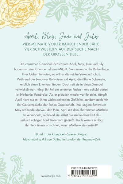 Produktbild: Secrets of the Campbell Sisters, Band 1 - April & May. Der Skandal