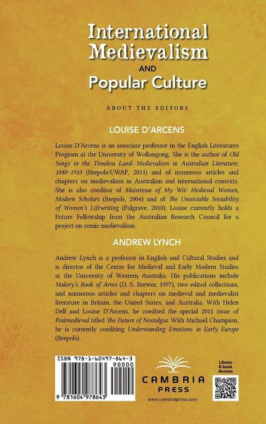 Produktbild: International Medievalism and Popular Culture