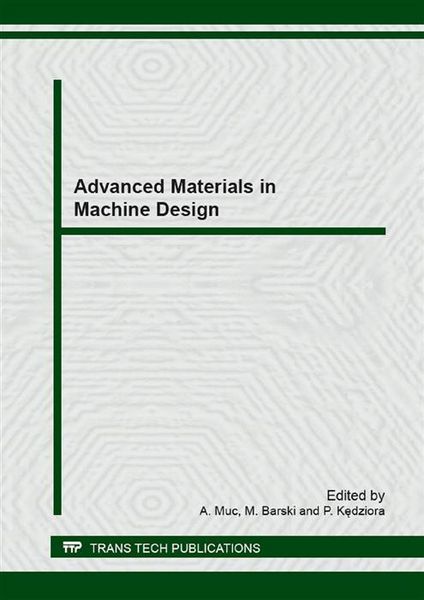 Produktbild: Advanced Materials in Machine Design