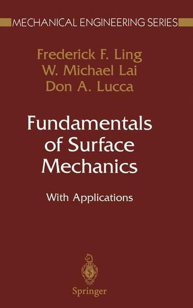 Produktbild: Fundamentals of Surface Mechanics
